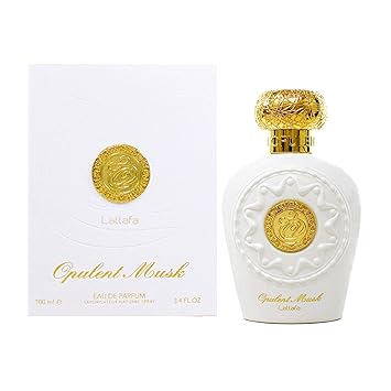 Lattafa Opulent Musk for Women Eau de Parfum Spray, 3.4 Ounce