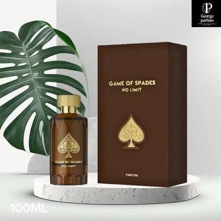 Game of Spades NO LIMIT by Jo Milano Paris 3.4 oz Parfum