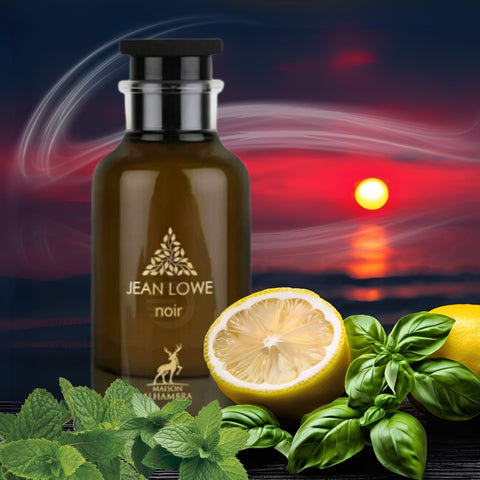Maison Alhambra JEAN LOWE NOIR EDP Spray 100ML (3.4 OZ), Rich and Alluring Scents for Men & Women.