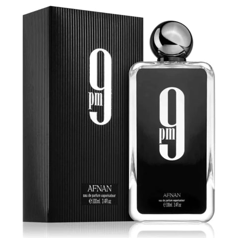 AFNAN 9 PM EDP 3.4 oz for men